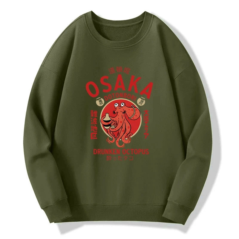 Drunken Octopus Japan Sweatshirt