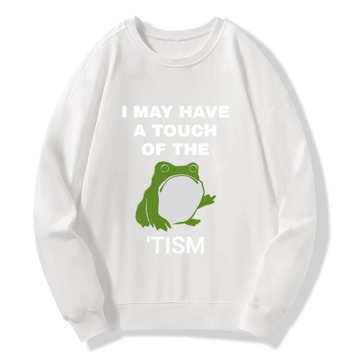 Funny Frog Flipping The Bird Sweatshirt