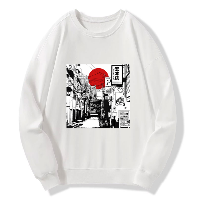Sunrise On The Street Sweatshirt