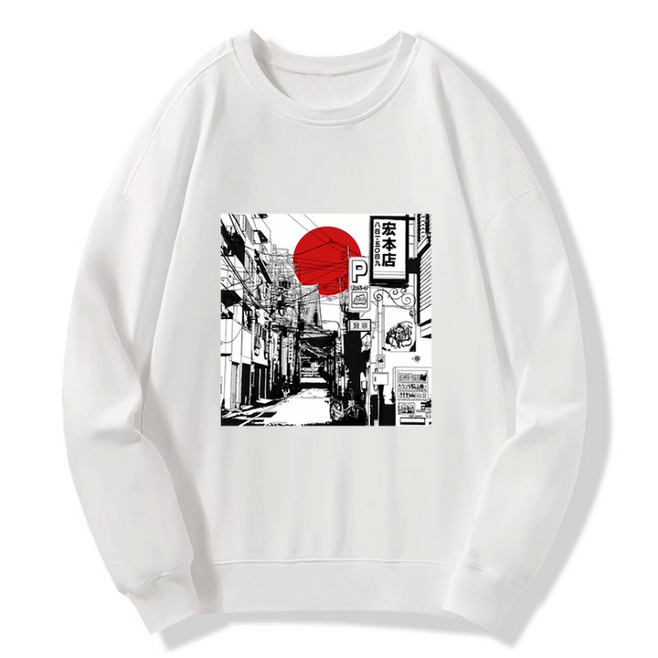 Sunrise On The Street Sweatshirt