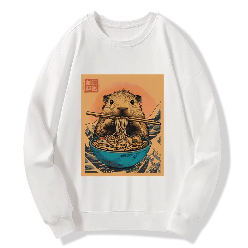 Opossum Eats Ramen Sweatshirt