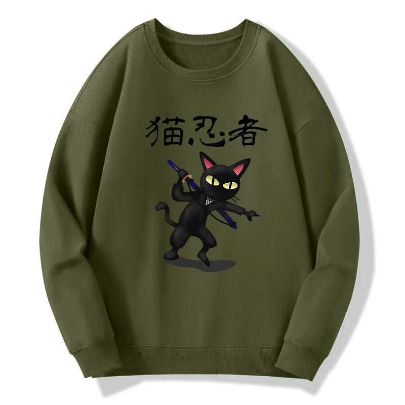 Ninja Cat Sweatshirt