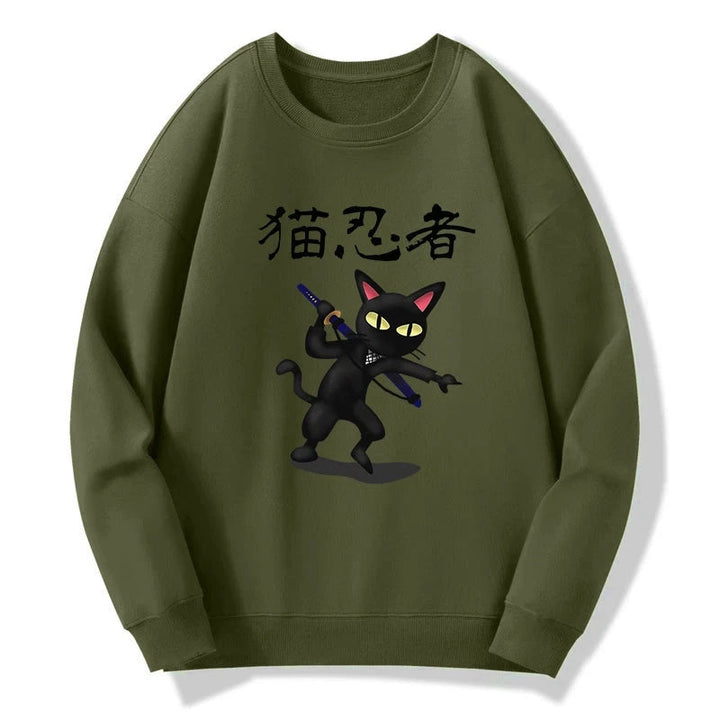 Ninja Cat Sweatshirt