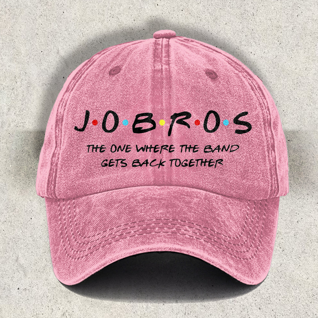 Jonas Brothers Printed Baseball Cap