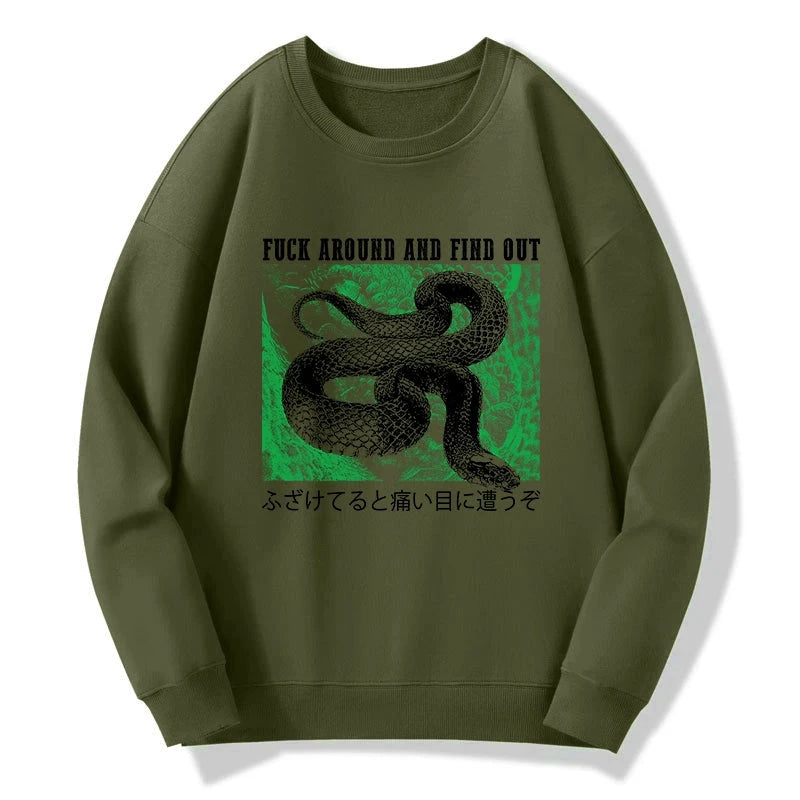 Cold And Heartless Snake Sweatshirt