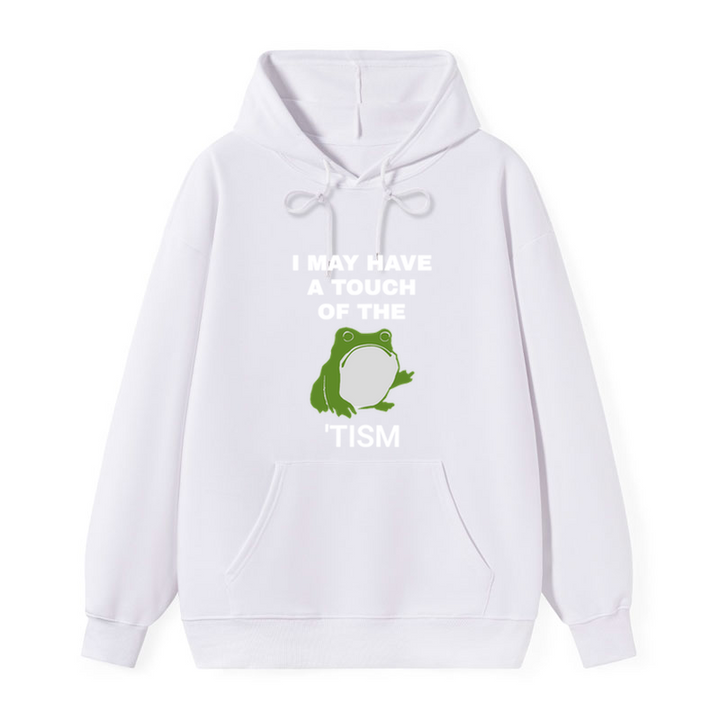 Funny Frog Flipping The Bird Classic Hoodie