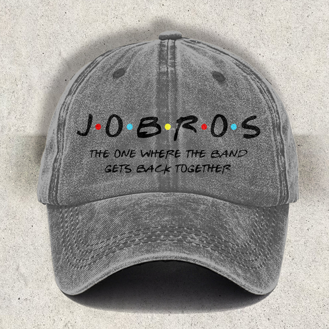 Jonas Brothers Printed Baseball Cap