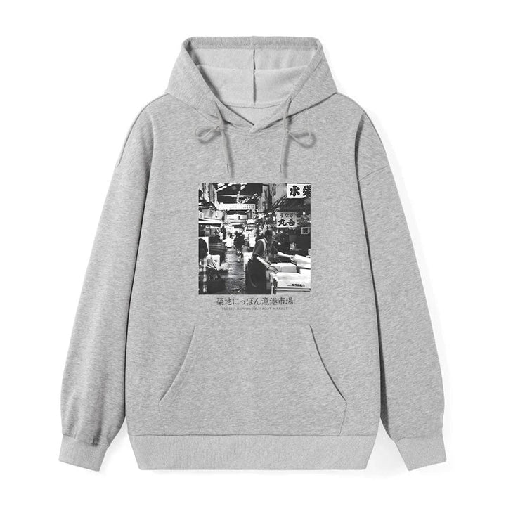 Tsukiji Fish Market Photo Classic Hoodie
