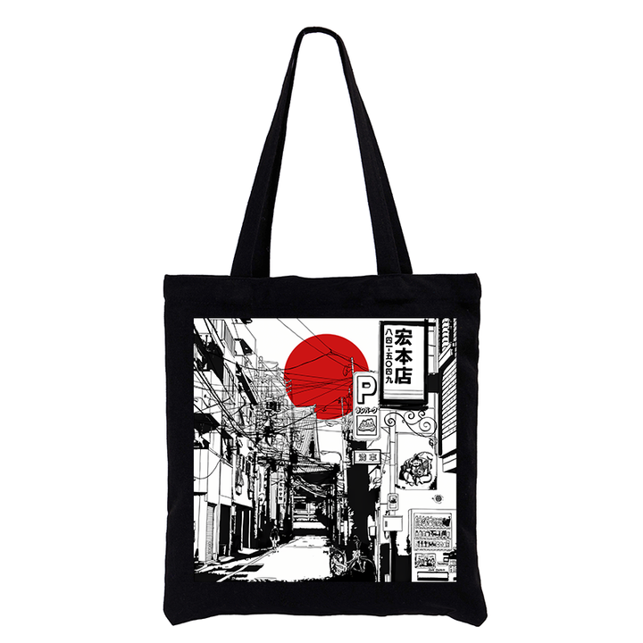 Sunrise On The Street Tote Bag