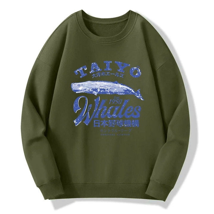 Japan Taiyo Whales Sweatshirt