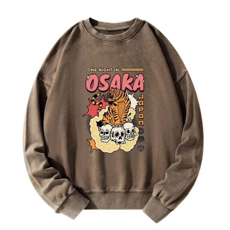 Osaka Tiger Washed Sweatshirt