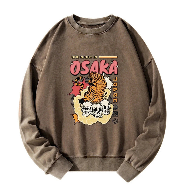 Osaka Tiger Washed Sweatshirt