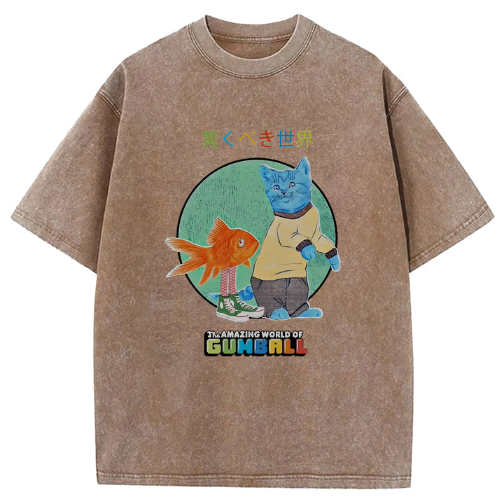Amazing World Wash Crew Neck T-Shirt