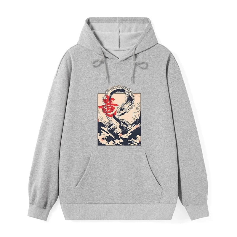 Sea Dragon Japanese Classic Hoodie