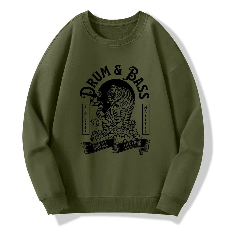 Drum & Bass Tiger Sweatshirt