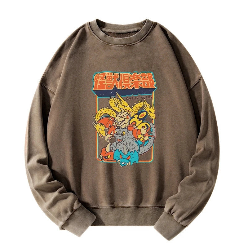 Kaiju Club Japanese Washed Sweatshirt