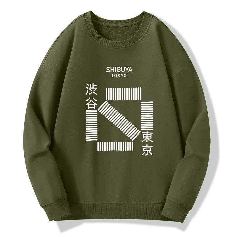 Japanese Shibuya Crossing Sweatshirt