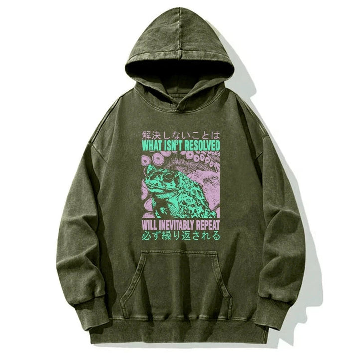 What Ist Resolved Forg Washed Hoodie