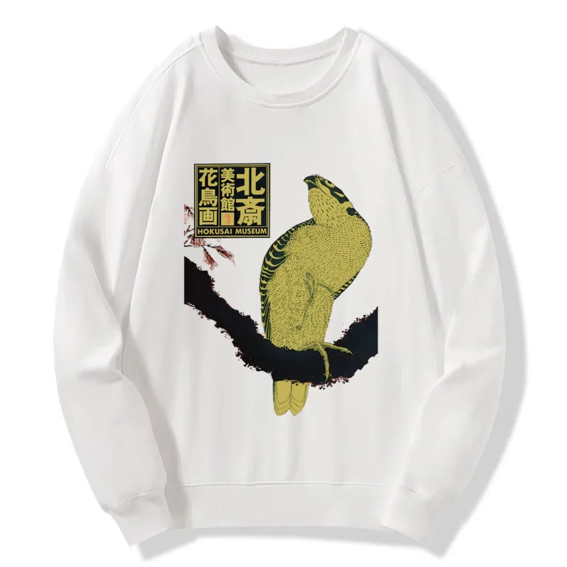 Hokusai Museum Flower And Bird Sweatshirt