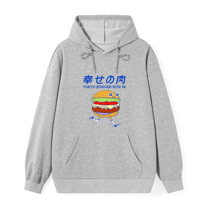 Tokyo Burger Run Japanese Classic Hoodie