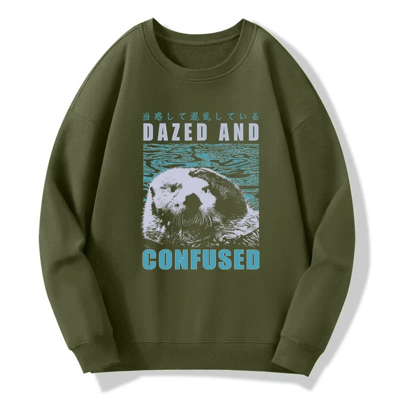 Question The Otter Japanese Sweatshirt