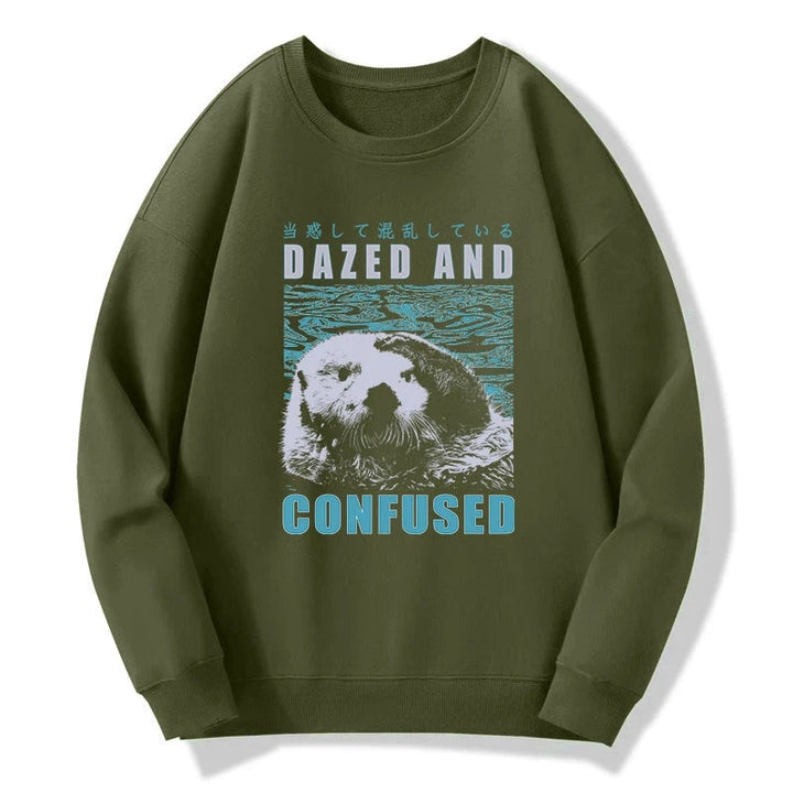 Question The Otter Japanese Sweatshirt