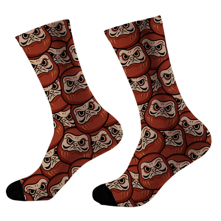 Japan Daruma Socks