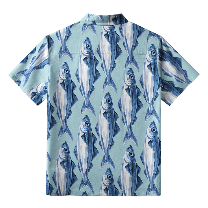 School Of Fish Aloha Hawaiian Shirt