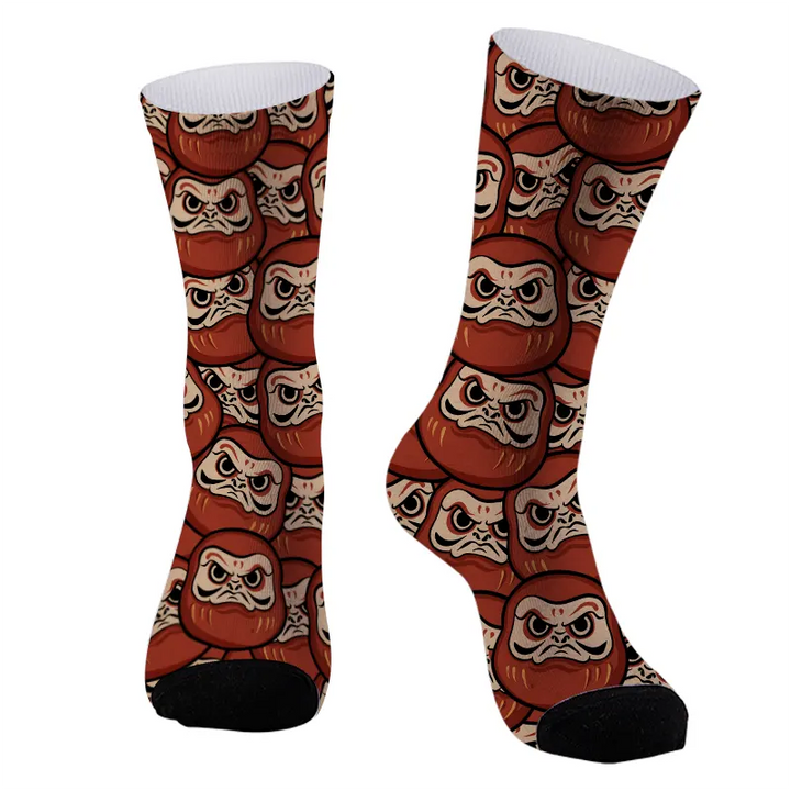 Japan Daruma Socks