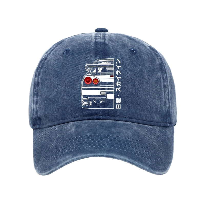 Nissan Skyline GTR R34 Washed Cap