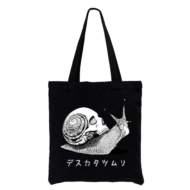 Death Snail Manga Tote Bag