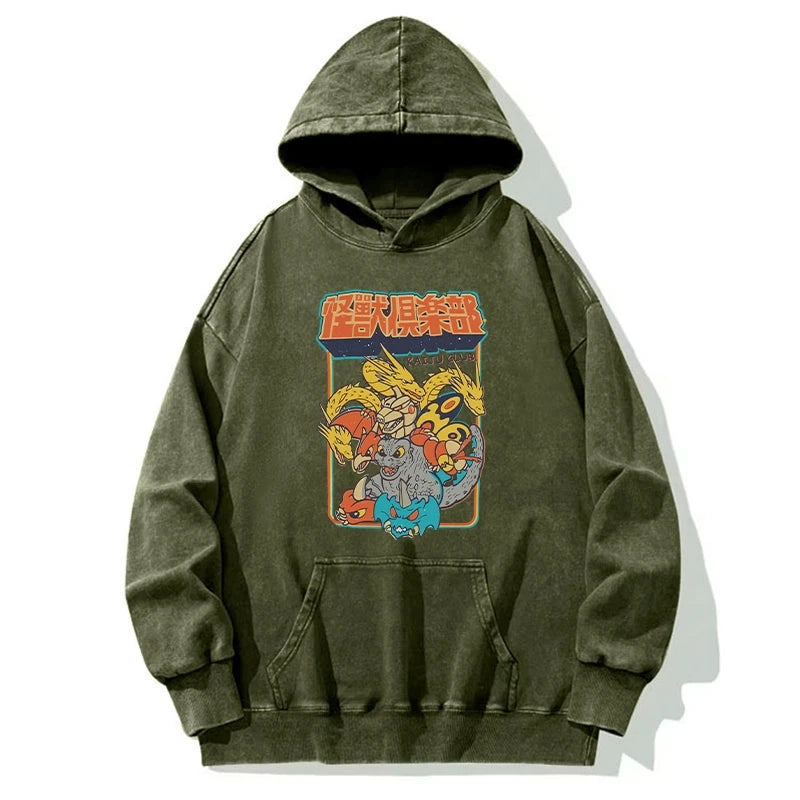 Kaiju Club Japanese Washed Hoodie
