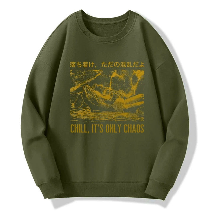 Cool Frog Japanese Sweatshirt