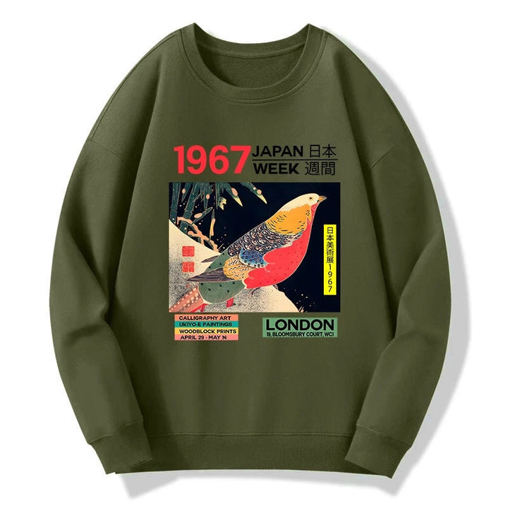 Art Studio Exhibition Japanese Sweatshirt