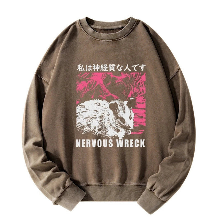 Nervous Wreck Washed Sweatshirt