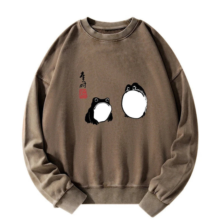Matsumoto Hoji Frogs Japan Washed Sweatshirt