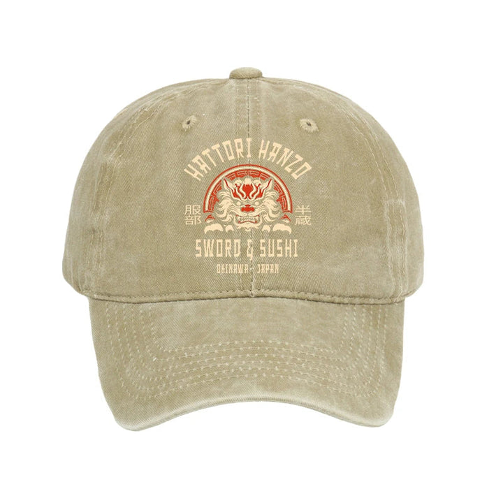 Hattori Hanzo Sword Washed Cap