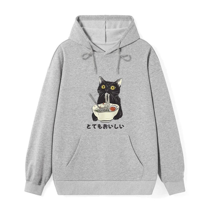 Cats Eat Ramen Noodles Classic Hoodie