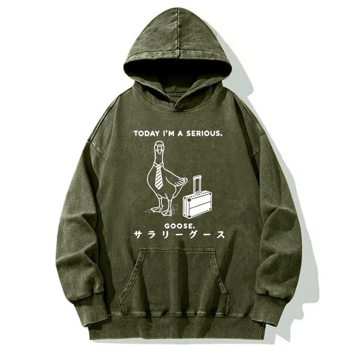 Hard Working Goose Washed Hoodie