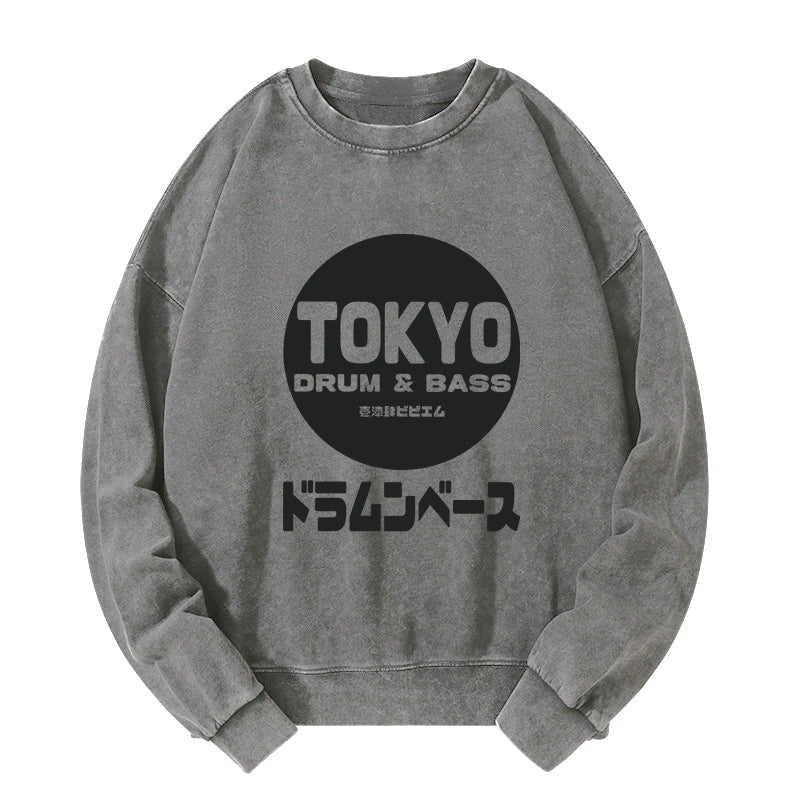 Tokyo DnB Japanese Washed Sweatshirt