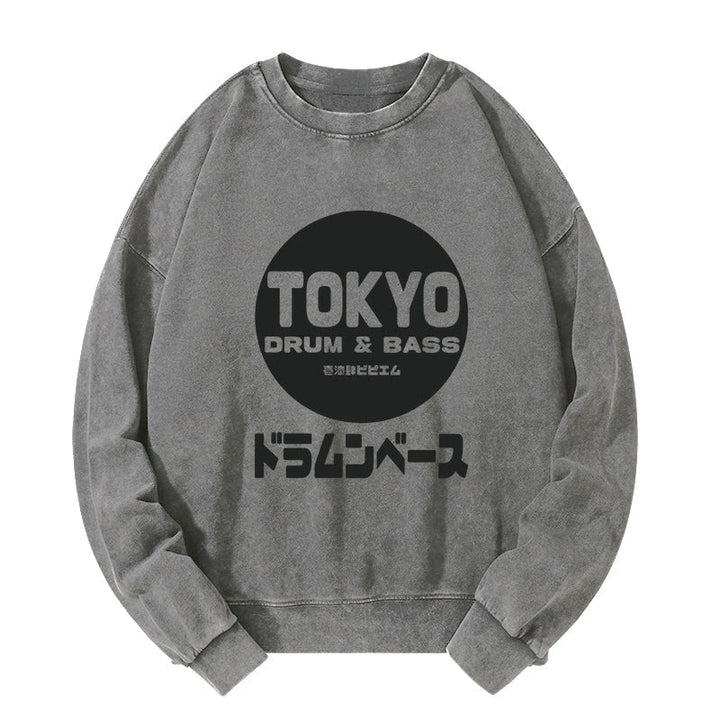 Tokyo DnB Japanese Washed Sweatshirt