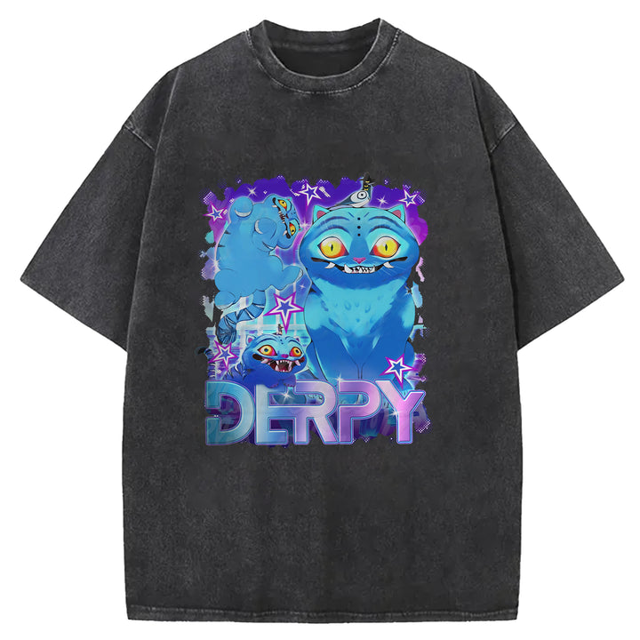Huntrix Kpop Demon Movie Vintage Print Retro T-shirt