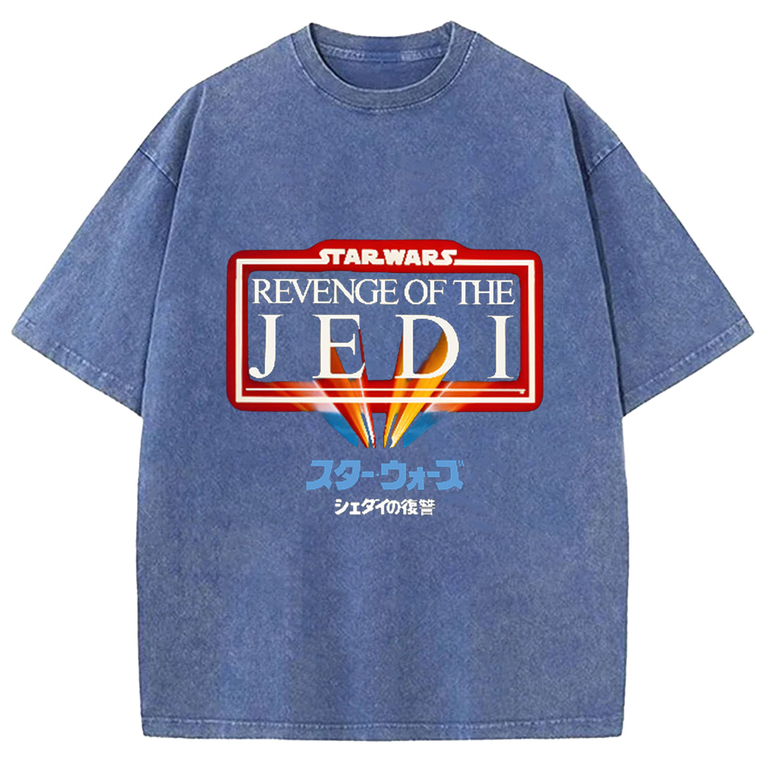 Star Wars Vintage Japanese Washed Crew Neck T-Shirt