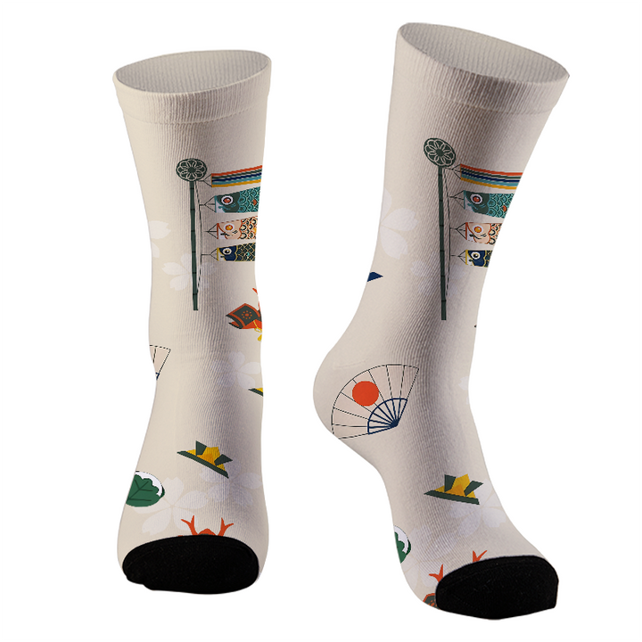 Japanese Traditional Elements Socks