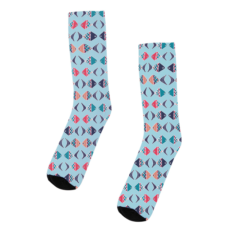 Colorful Fish Socks