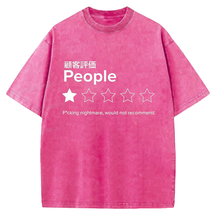Customer Reviews Washed Crew Neck T-shirt