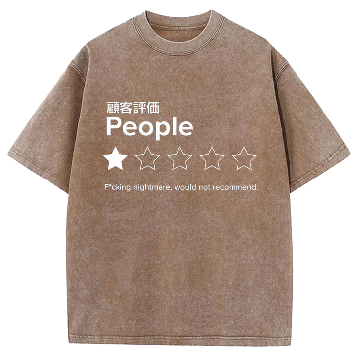 Customer Reviews Washed Crew Neck T-shirt