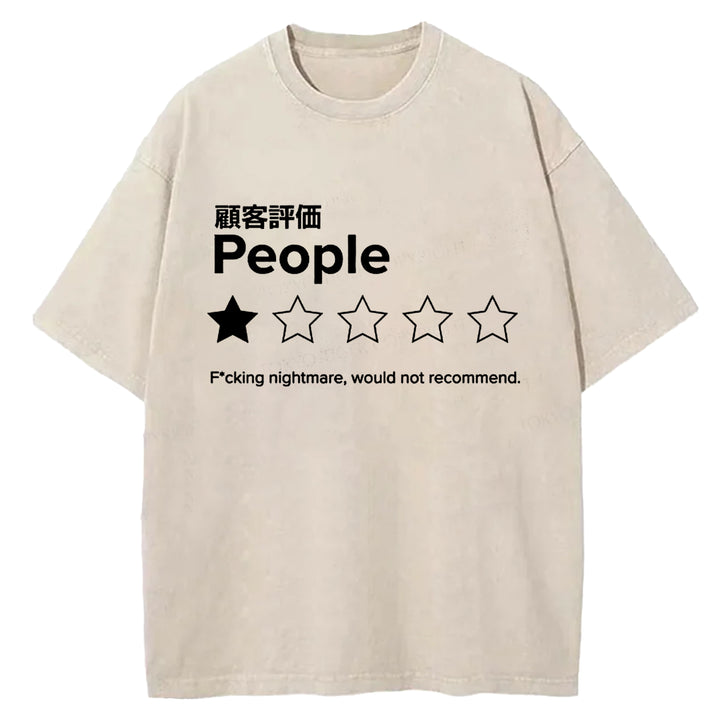 Customer Reviews Washed Crew Neck T-shirt