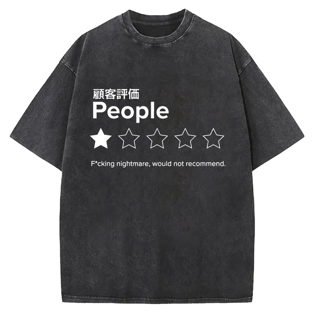 Customer Reviews Washed Crew Neck T-shirt