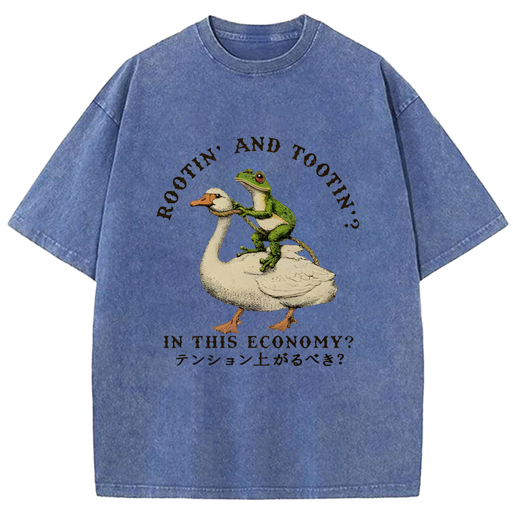 Should I Be Excited Vintage Washed Crew Neck T-Shirt